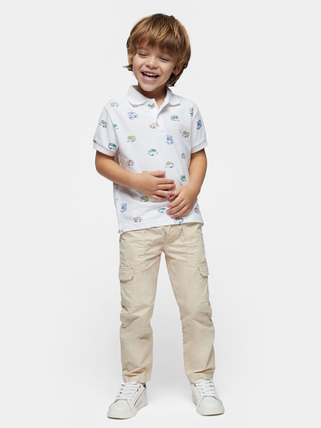 Mayoral Mayoral Poloshirt 3107 Weiß Regular Fit