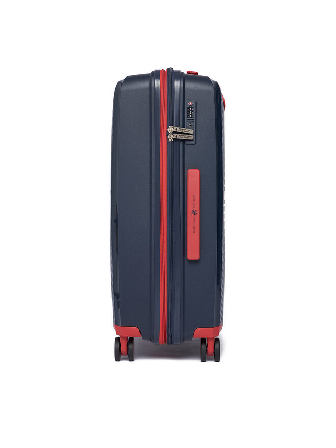 Beverly Hills Polo Club Mittlerer Koffer Beverly Hills Polo Club BHPC-WAL-005-M Dunkelblau