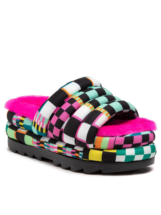 Ugg Natikače Ugg W Maxi Checks Slide 1130842 Šarena