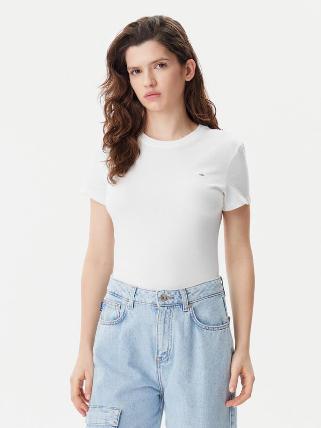 Tommy Jeans Tommy Jeans Set 2 majice DW0DW21366 Šarena Slim Fit