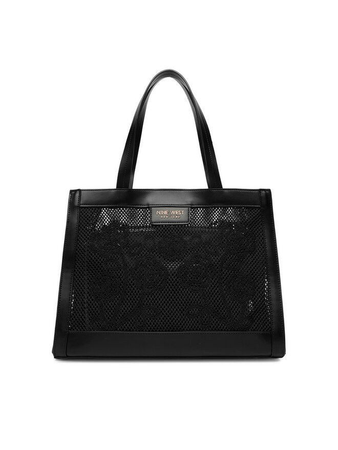Nine West Handtasche Nine West CEO-Wall Street Glow-KY319 Schwarz
