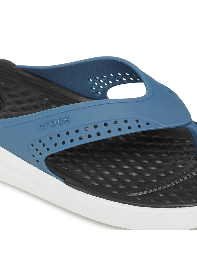 Zehentrenner Crocs Literide Flip 205182 Dunkelblau | eschuhe.de