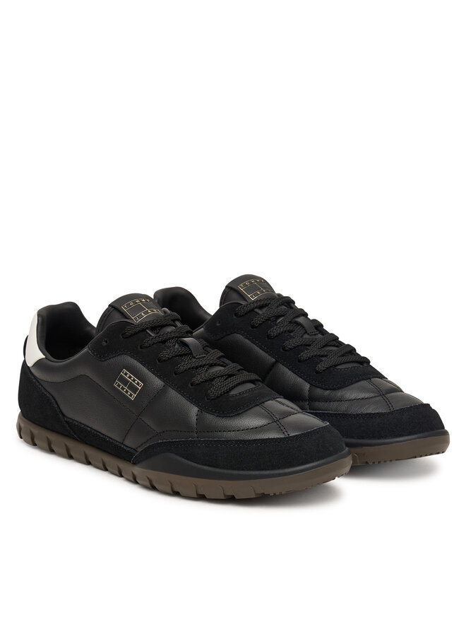 Tommy Jeans Sneakers Tommy Jeans Tommy Jeans Low Lth Runner EM0EM01794 Schwarz
