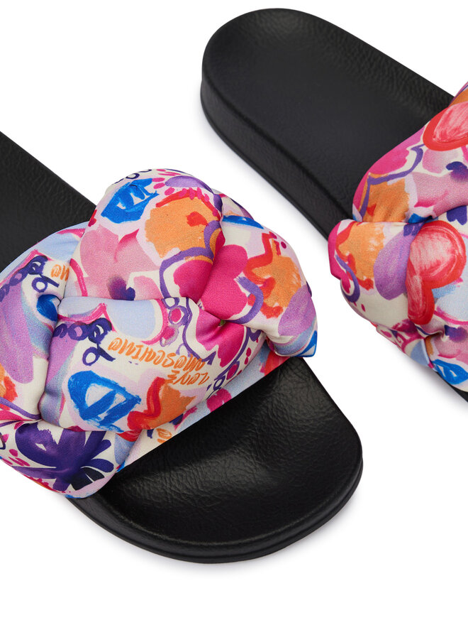 LOVE MOSCHINO Шльопанці LOVE MOSCHINO JA28312G0OIW465A Кольоровий