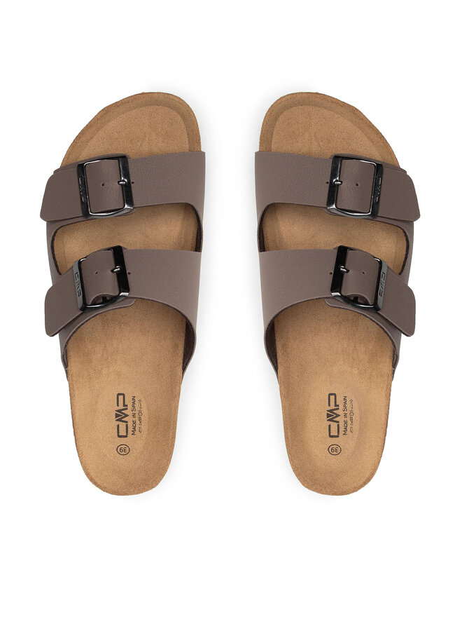 CMP Pantoletten CMP Thalita Slipper 3Q91017 Braun