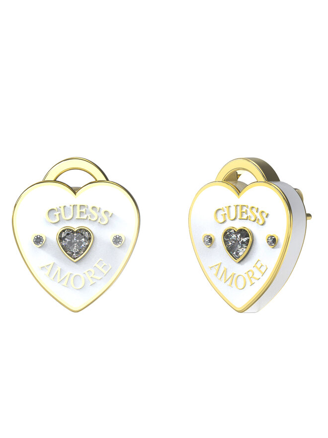 Guess Kolczyki Guess JUBE05 054JW Złoty