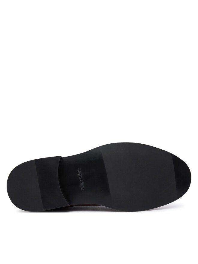 Calvin Klein Halbschuhe Calvin Klein Ess Rubber Derby Su HM0HM02269 Dunkelbraun