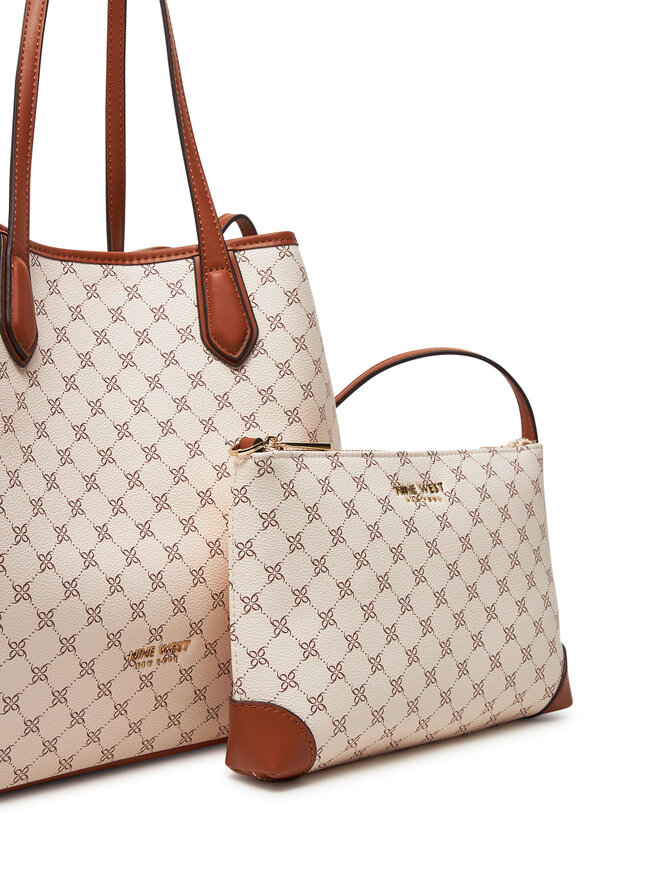 Torebka Nine West JH6777-NW Beżowy | eobuwie.com.pl