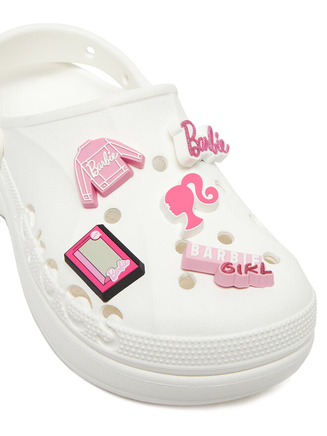 Crocs Прикраса для взуття Crocs BARBIE 5 PACK 10012070 5 PACK Рожевий