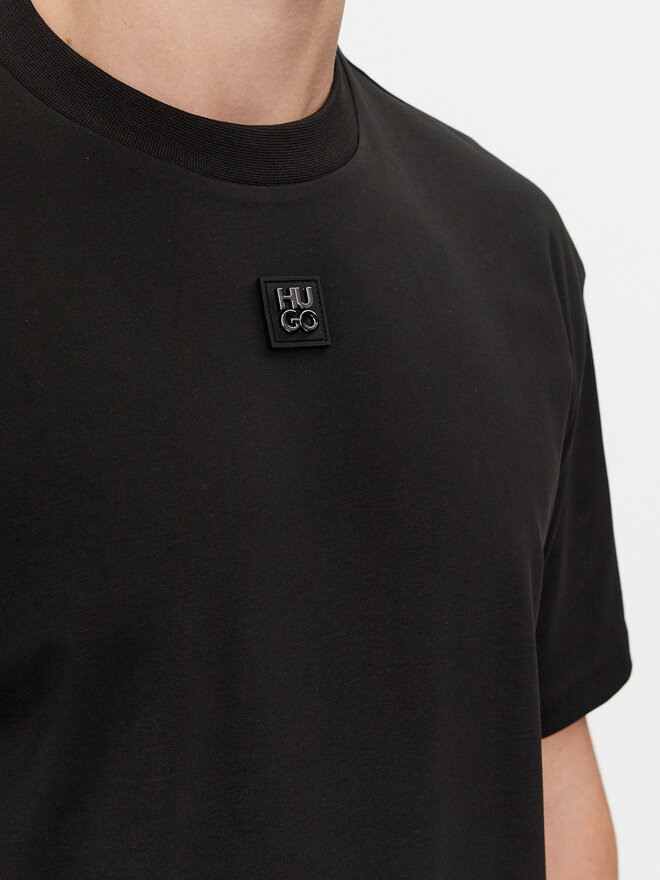 HUGO Hugo T-Shirt Dalile 50505201 Μαύρο Regular Fit