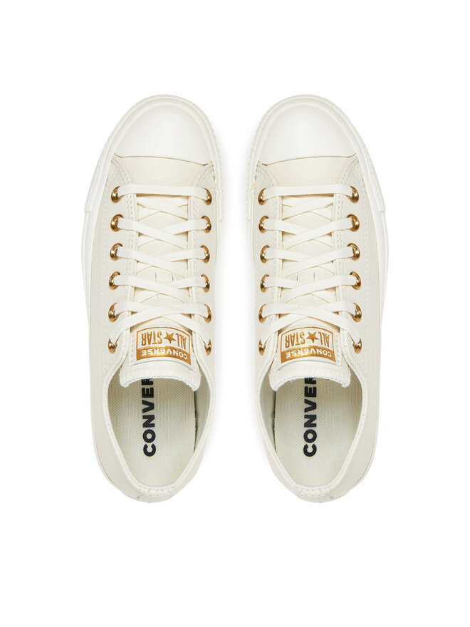 Converse Plátěnky Converse Chuck Taylor All Star Gold A13814C Écru