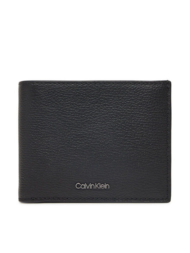 Calvin Klein Pánská peněženka Calvin Klein Modern Bus Bifold 5Cc W/Coin K50K512867 Černá