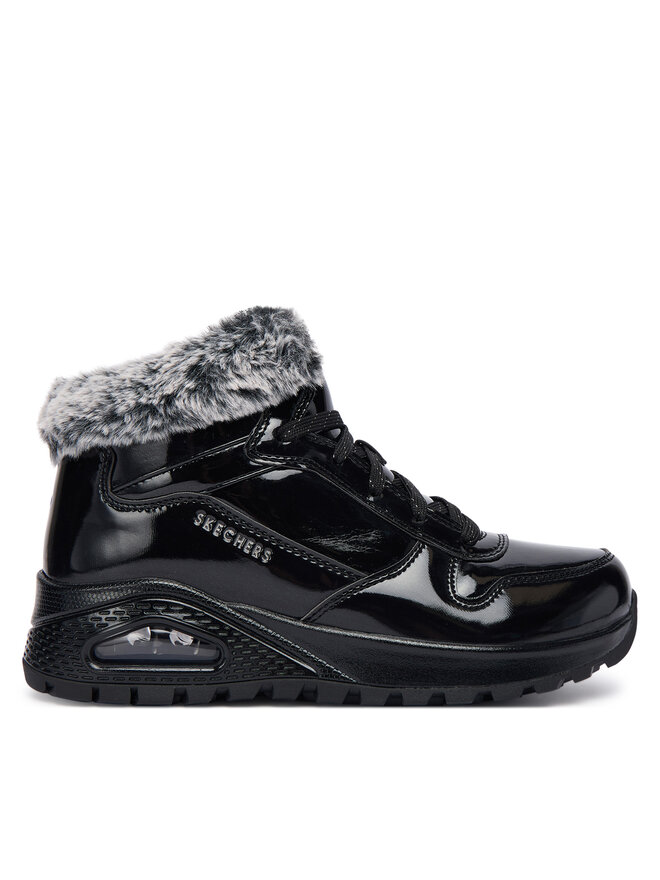 Skechers Зимни обувки Skechers Uno Rugged 168126/BBK Черен