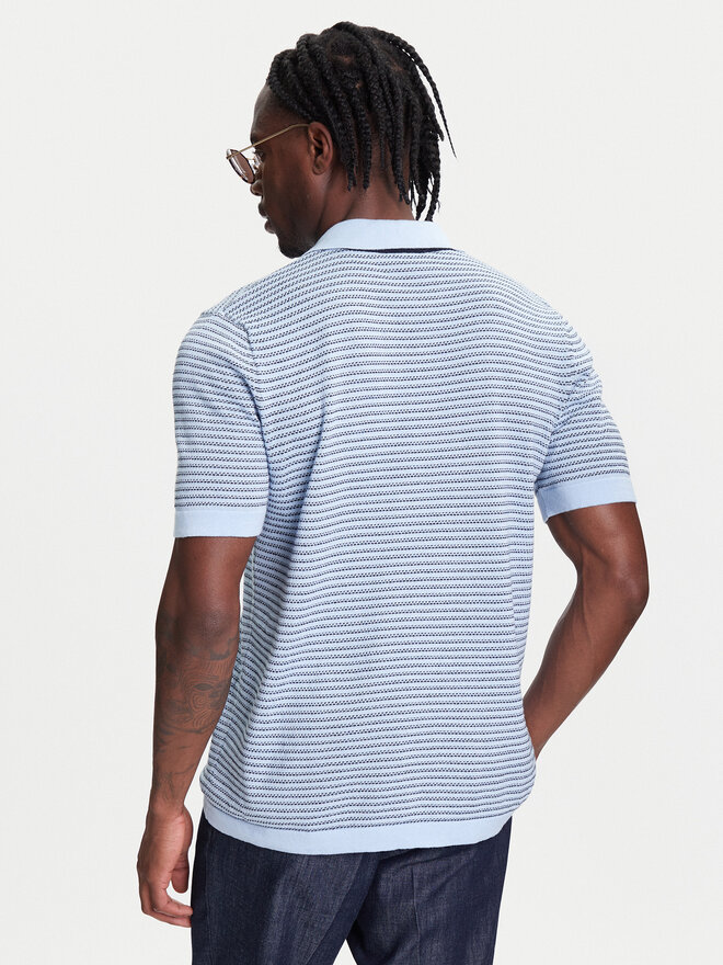 United Colors Of Benetton United Colors Of Benetton Pólóing 1094K301J Kék Regular Fit