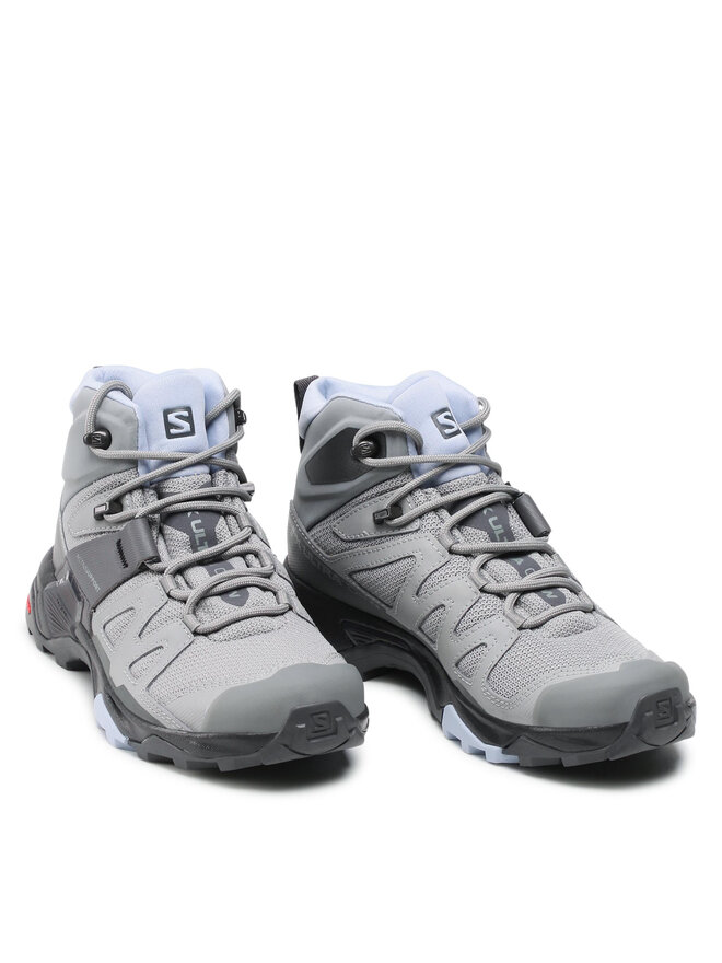 Trekkingschuhe Salomon X Ultra 4 Mid Aero W 416242 20 M0 Grau eschuhe