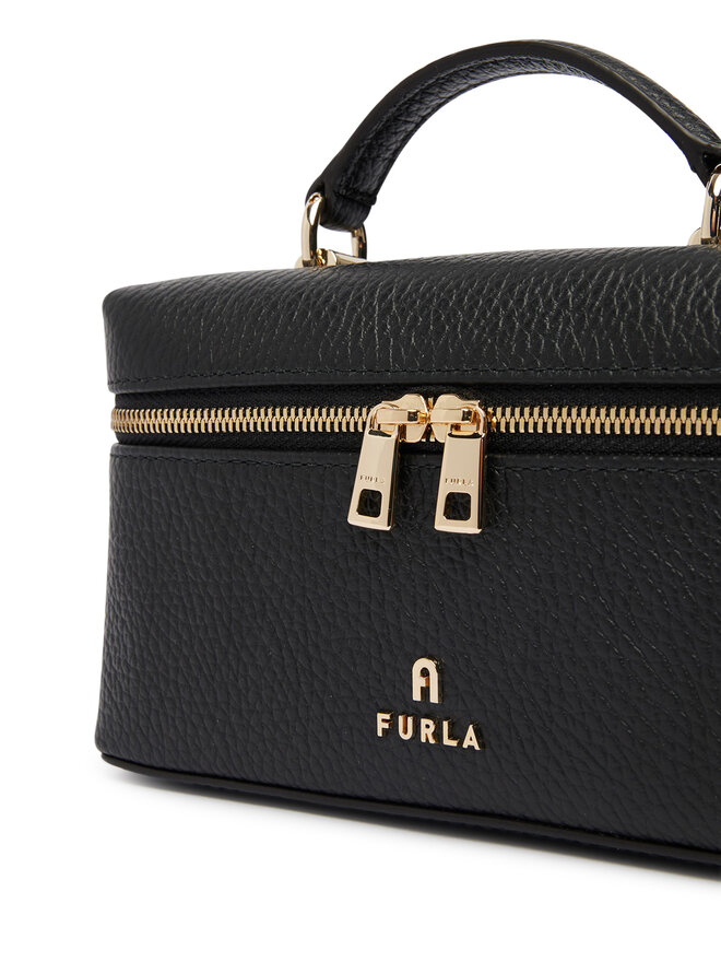 Furla Handtasche Furla Camelia Micro WE00625 HSF000 CN O6000 Schwarz