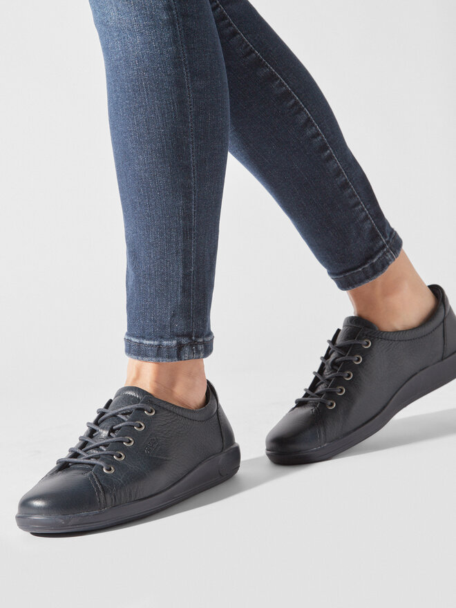 ECCO Sneakersy ECCO Soft 2.0 20650311038 Tmavomodrá