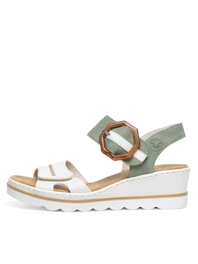 Rieker Sandalen Rieker 67476-81 Grün