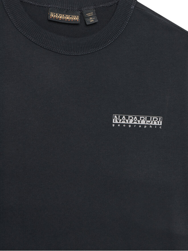 Napapijri Napapijri T-Shirt S-Ahr NP0A88ZO D Μαύρο Regular Fit