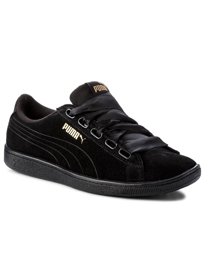 Zapatillas Puma Vikky Ribbon S 366416 01 Negro zapatos.es