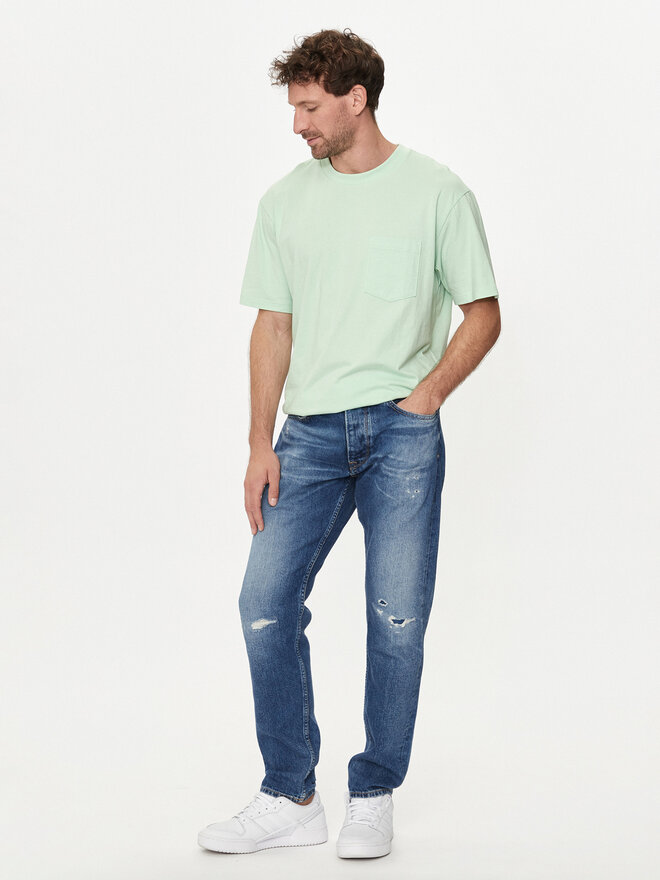 Gap Gap Camiseta 627101-00 Verde Regular Fit