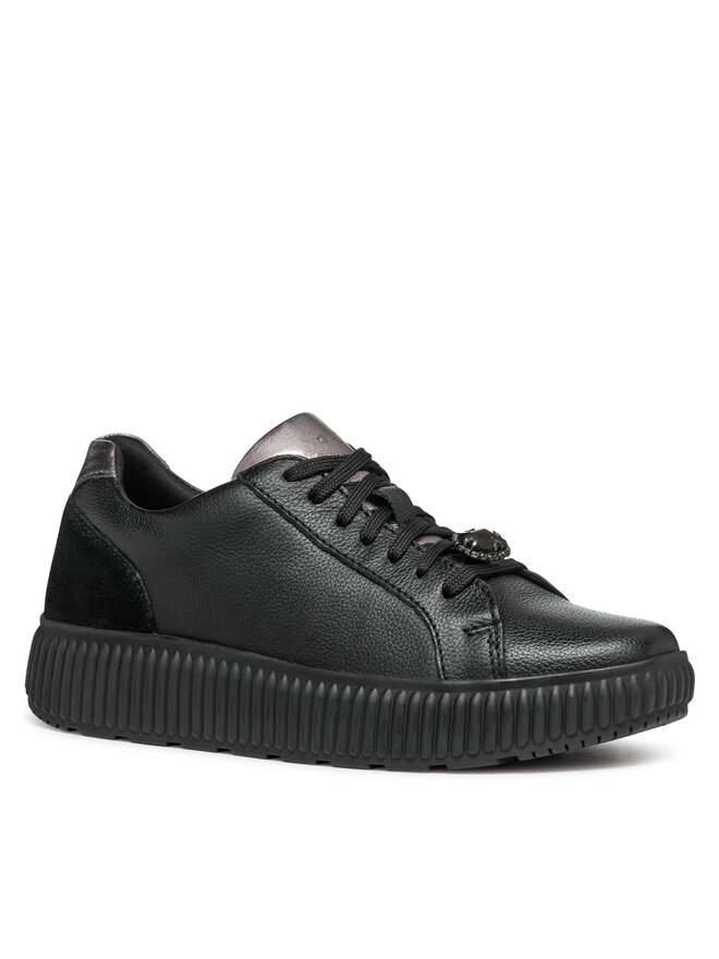 Geox Sneakers Geox D Graisy D46XFG 04622 C9999 Nero