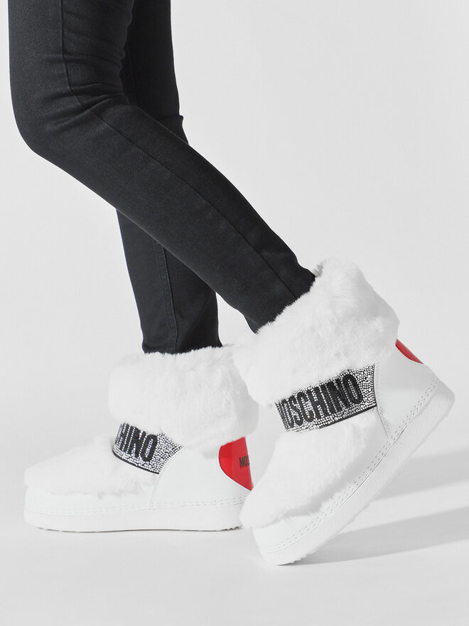 LOVE MOSCHINO Sniega zābaki LOVE MOSCHINO JA24202G0HJW0100 Balts