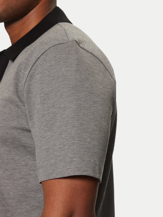 BOSS BOSS Poloshirt C-Parris 104 50531402 Grau Regular Fit