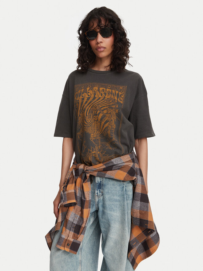 Billabong Billabong T-Shirt EBJZT00455 Dunkelgrau Regular Fit