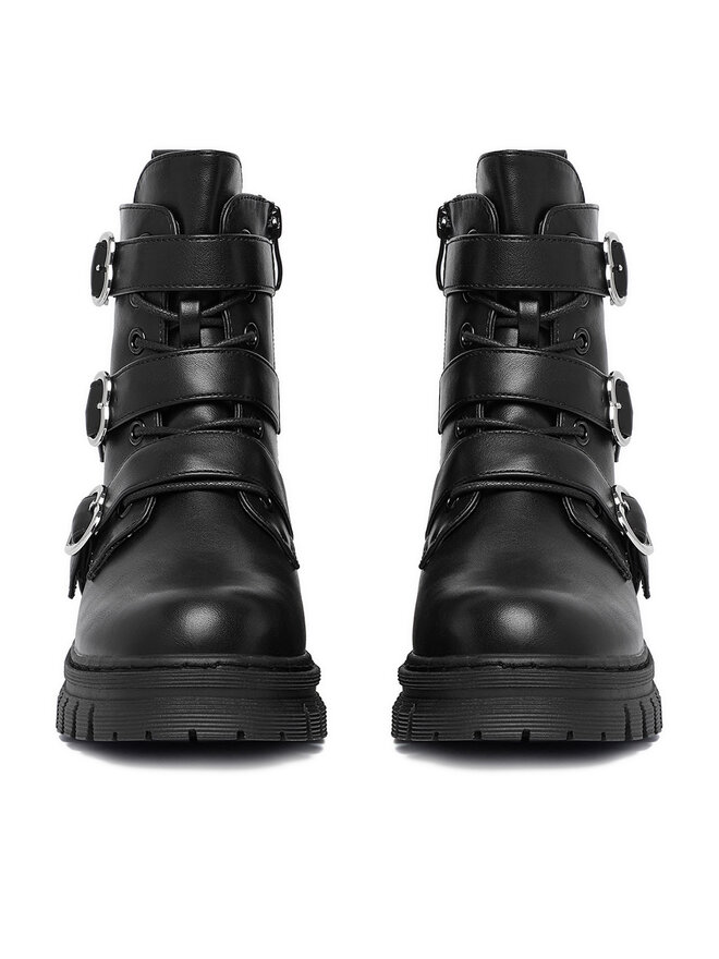 DeeZee Schnürschuhe DeeZee CS5959-01 Schwarz