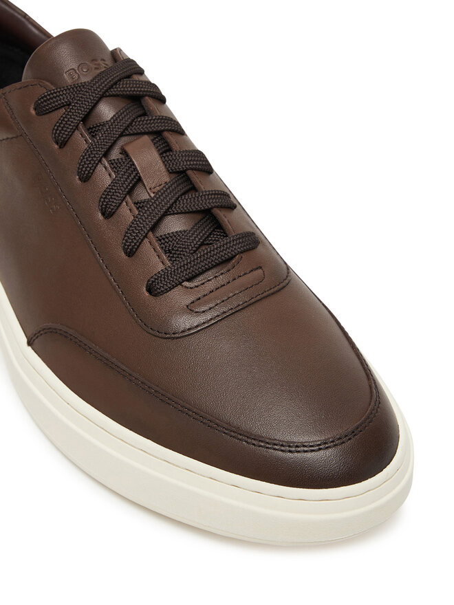 BOSS Sneakersy BOSS Kieran 50553142 Hnedá