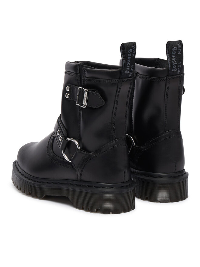 Dr. Martens Stiefeletten Dr. Martens Anistone HRNS Black Orleans DM42583001 Schwarz