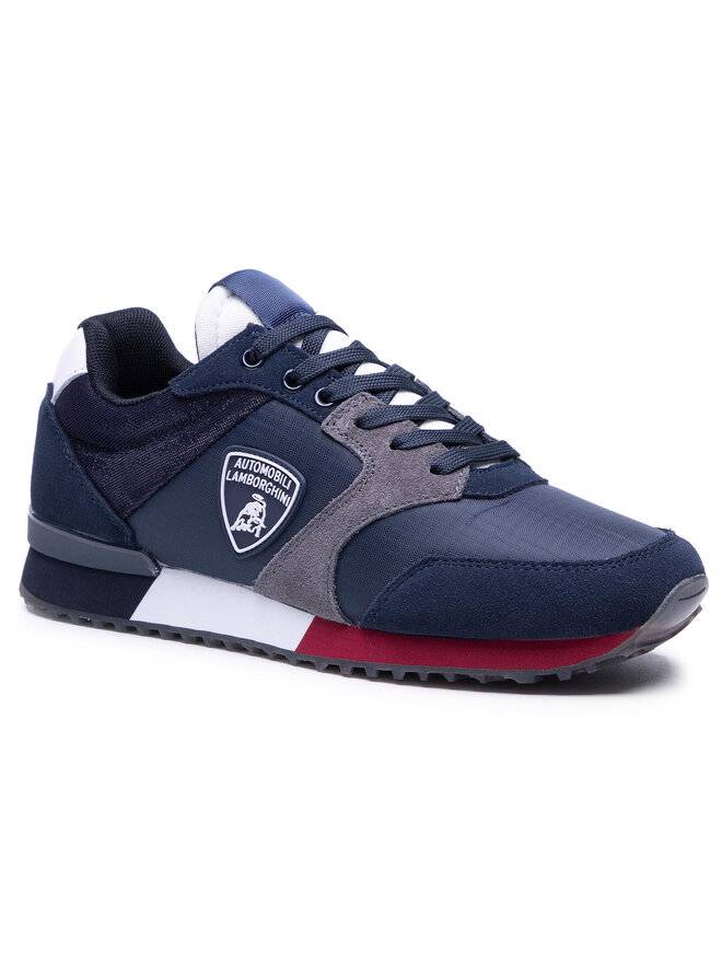 Lamborghini Sneakersy Lamborghini E0XZBSA1 Tmavomodrá