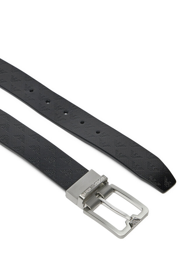 Emporio Armani Cintura da uomo Emporio Armani Y4S502 Y221E 81386 Nero