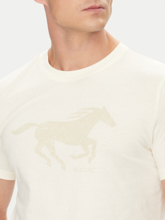 Mustang Mustang Футболка Austin 1016483 Бежевий Regular Fit