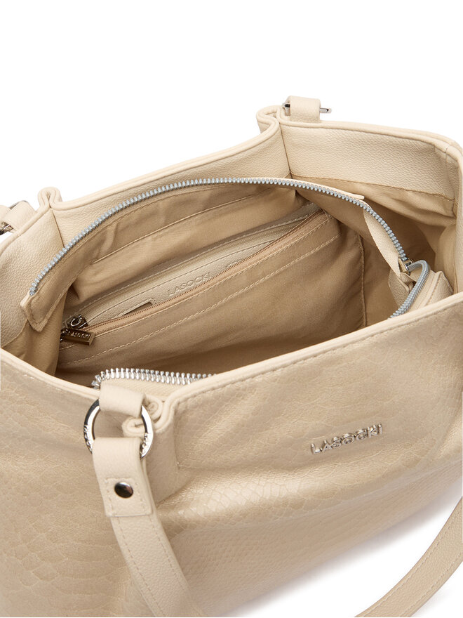 Lasocki Handtasche Lasocki CEO-LSK-X-004-09 Écru