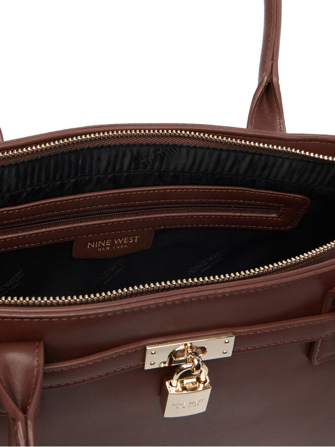 Nine West Handtasche Nine West EO-GOLDEN FRAME-LDA9424 Braun