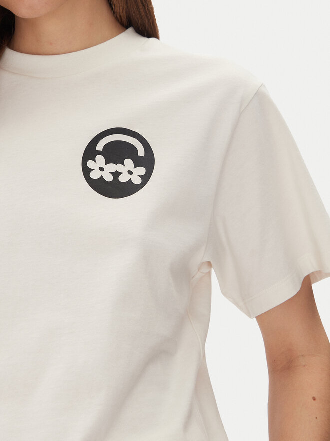 HUGO HUGO Camiseta Vintage Tee_B_3 50533958 Blanco Relaxed Fit