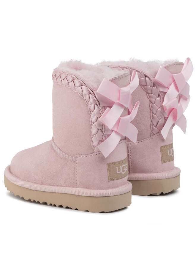 Ugg Schneeschuhe Ugg T Classic Short II Braided 1103617T Rosa
