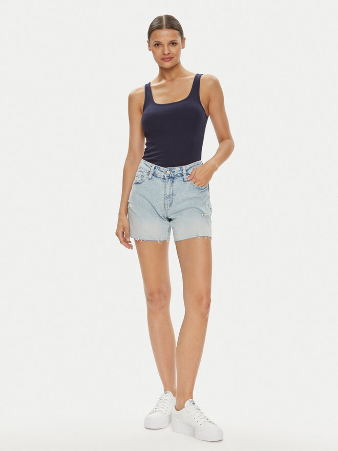 Gap Gap Marškinėliai 418366-08 Tamsiai mėlyna Regular Fit