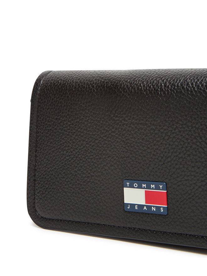 Tommy Jeans Handtasche Tommy Jeans Tjw Must Flap Crossover AW0AW17553 Schwarz