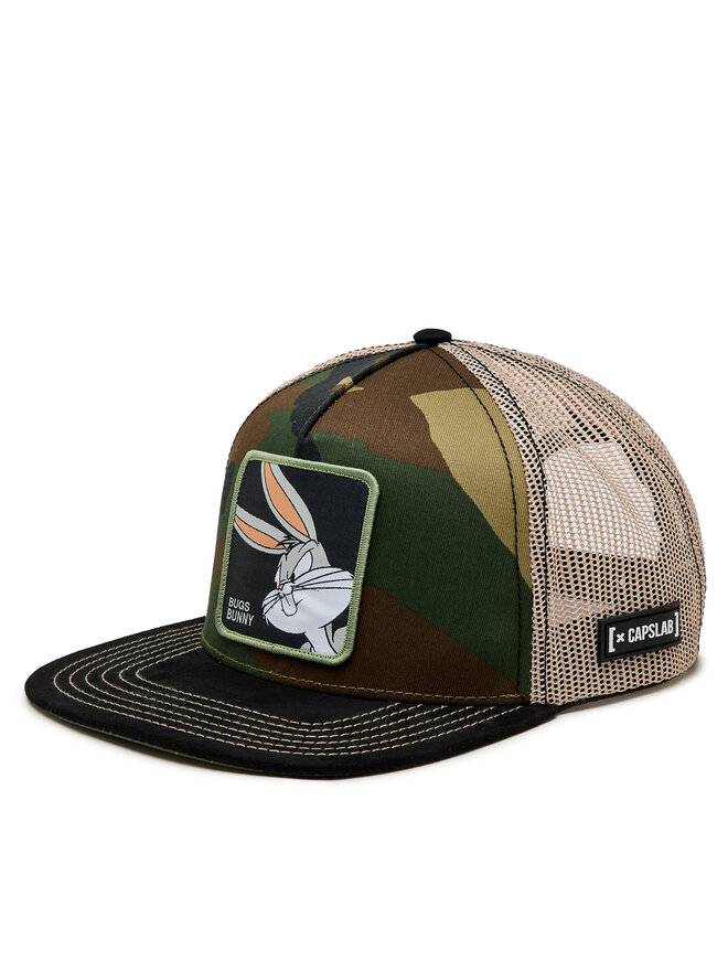 Capslab Kšiltovka Capslab CL/LOO8/1/CASF/BUN Khaki