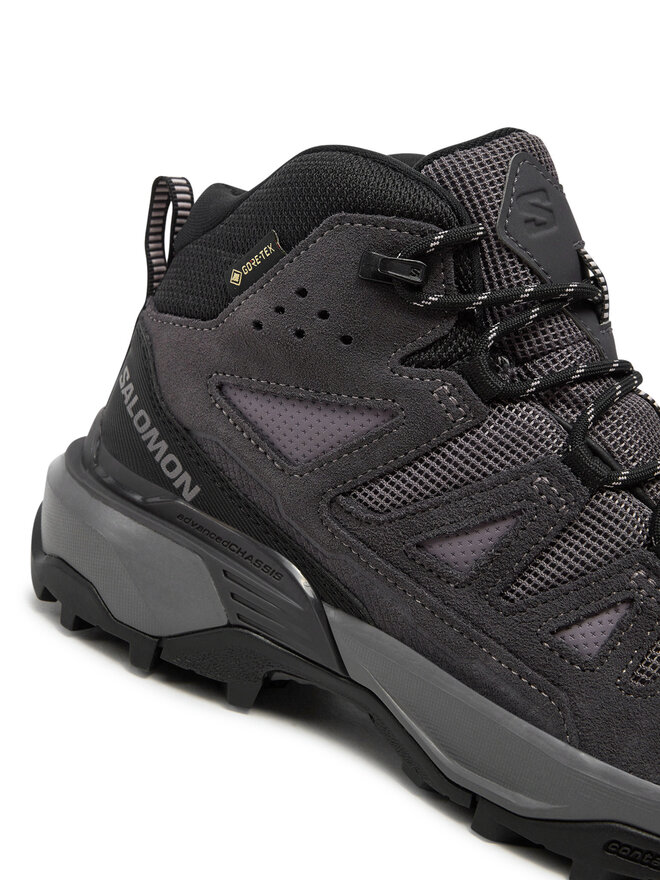 Salomon Pārgājienu apavi Salomon X Ultra 360 Leather Mid Gore-Tex L47571100 Pelēks