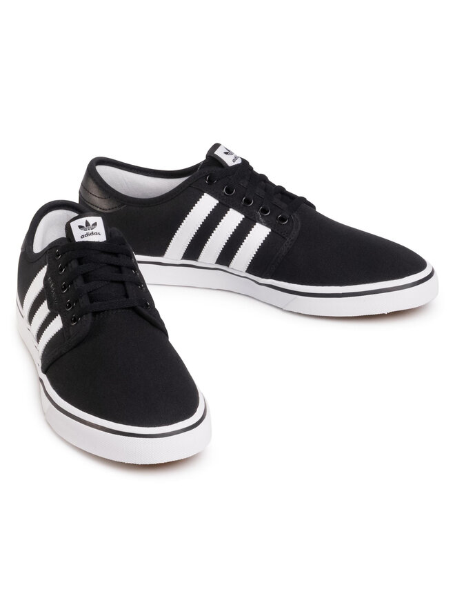 Sneakersy adidas Seeley F37427 Czarny eobuwie .pl