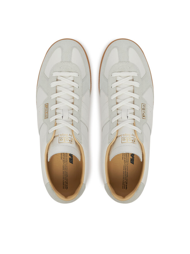 Polo Ralph Lauren Снікерcи Polo Ralph Lauren Field Court 100 809967531001 Білий