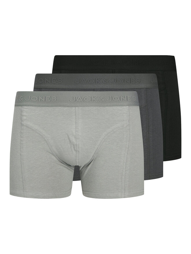 Jack&Jones Jack&Jones Pack de 3 bóxers Ordinary 12275575 Gris