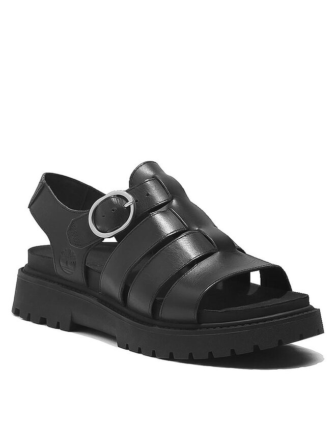 Timberland Sandały Timberland Clairemont Way Fisherman Sandal TB0A635VW021 Czarny