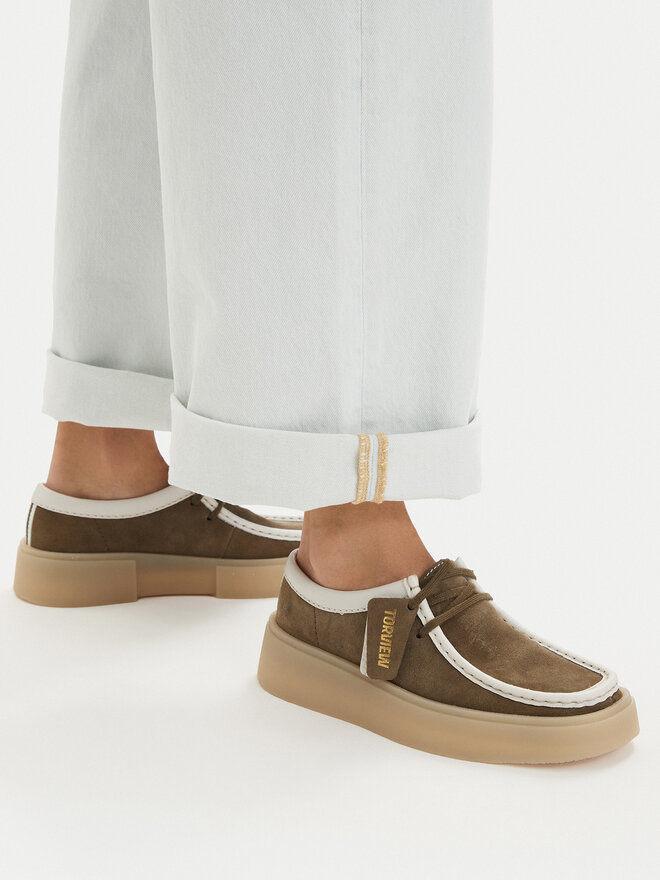 Clarks Туфлі Clarks Torview W 26186676 Зелений