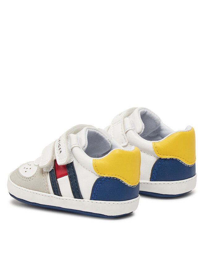 Tommy Hilfiger Zapatillas Tommy Hilfiger Flag Low Sneaker T0B9-33830-1755 Blanco