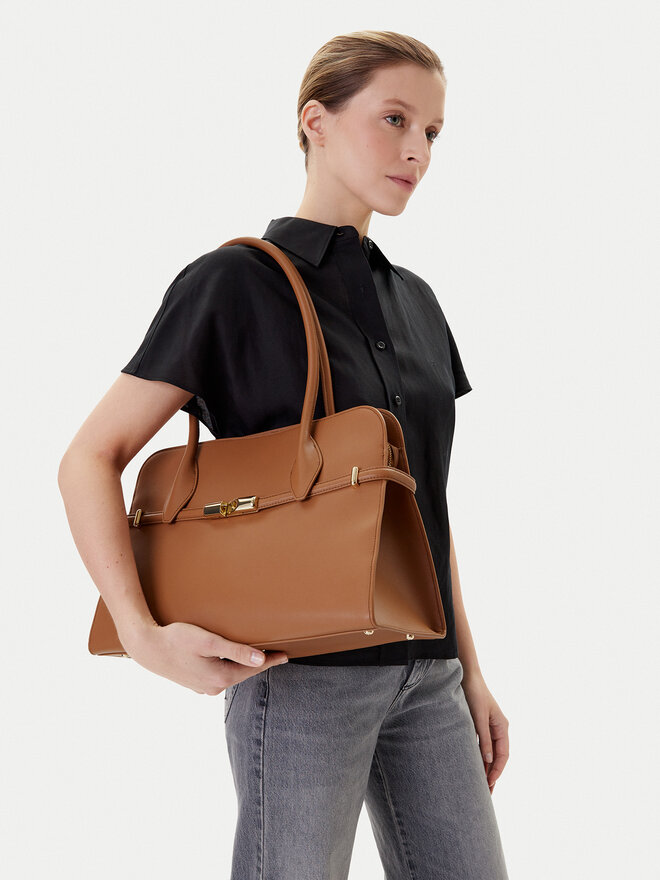 Furla Ročna torba Furla Goccia M WB01504 BX3104 RY000 Rjava